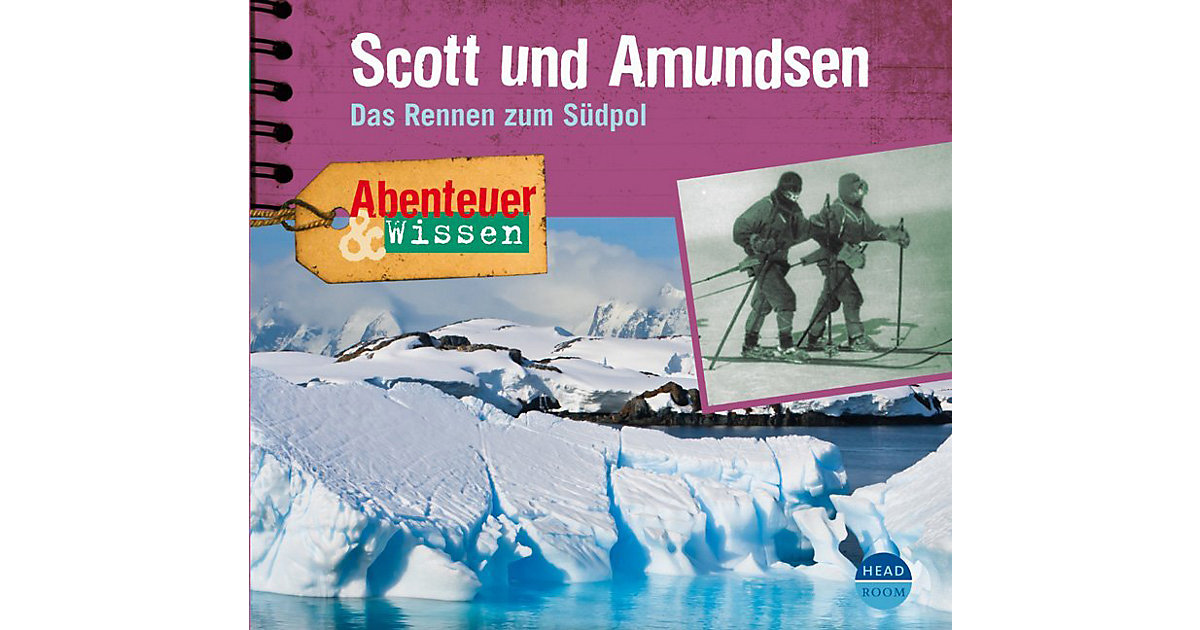 Scott und Amundsen, 1 Audio-CD Hörbuch Scott und Amundsen, 1 Audio-CD Hörbuch von Headroom Sound Production