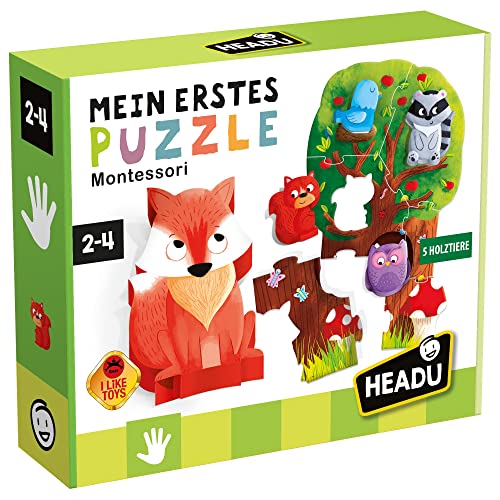 „Mein erstes Puzzle Montessori – Spiel für die Entwicklung der Sinneskoordination!“: Lernspiel für Kinder im Alter von 2 bis 4 Jahren, deutsche Version (DE52491) „Mein erstes Puzzle Montessori – Spiel für die Entwicklung der Sinneskoordination!“: Lernspiel für Kinder im Alter von 2 bis 4 Jahren, deutsche Version (DE52491) von Headu