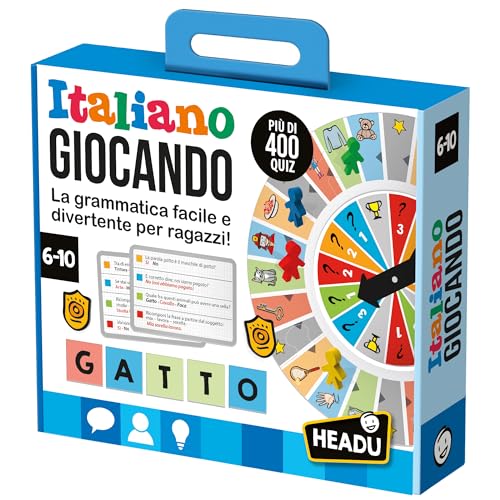 Headu Italienisch Spielen Die Grammatik Einfach Und Lustig Für Jungen It57021 Lernspiel Für Kinder 6-10 Jahre Made In Italy Headu Italienisch Spielen Die Grammatik Einfach Und Lustig Für Jungen It57021 Lernspiel Für Kinder 6-10 Jahre Made In Italy von Headu