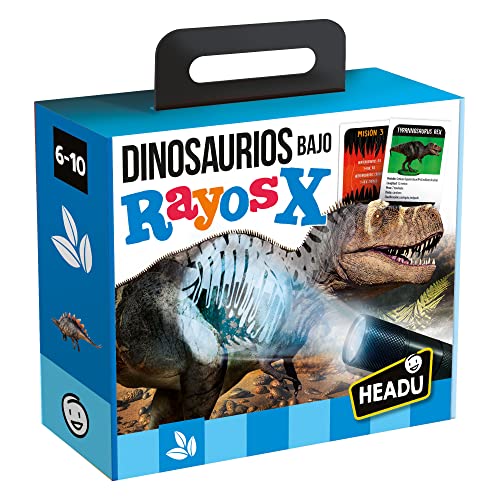 Headu Dinosaurier, unter Strahlen, für Jungen und Mädchen zwischen 6 und 10 Jahren von Headu