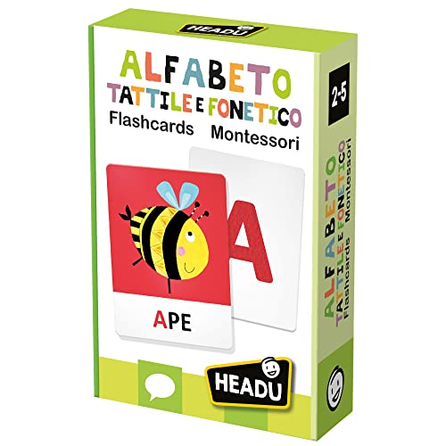 Headu - Flashcards Alphabet Taktile und Phonetisch, IT23752 Headu - Flashcards Alphabet Taktile und Phonetisch, IT23752 von Headu