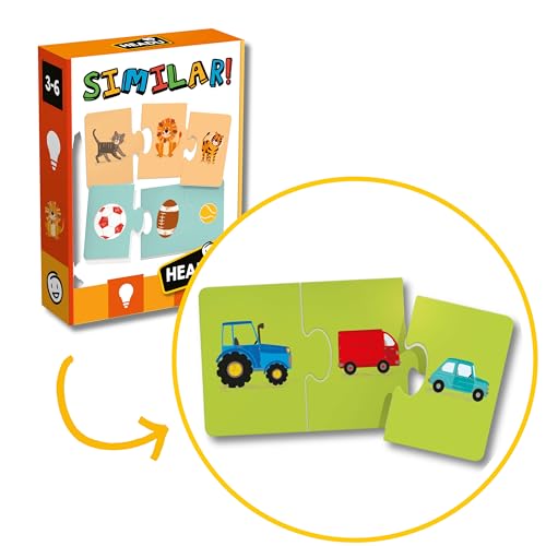 Headu-IT20768 Puzzle, IT20768, Mehrfarbig von Headu
