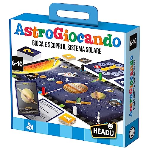 Headu IT23547 Astrospiele Lernspiel, Mehrfarbig von Headu