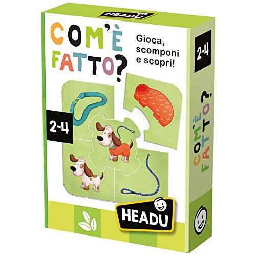 Headu - Lernspiel, Mehrfarbig, IT54921 von Headu