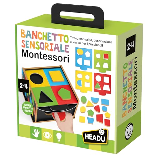 Headu IT57182 Montessori Lernspiel, Mehrfarbig Headu IT57182 Montessori Lernspiel, Mehrfarbig von Headu