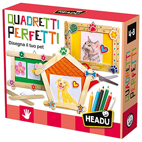 Headu Perfekte Quadrate - Lernspiel 4-8 Jahre von Headu