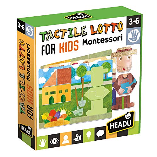 Headu - Tactile Lotto for Kids Montessori, MU25374 Headu - Tactile Lotto for Kids Montessori, MU25374 von Headu