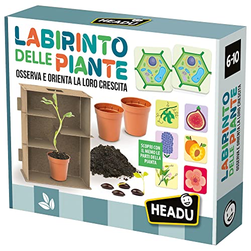Headu Wissenschaftliches Lernspiel Kit Labyrinth der Pflanzen von Headu