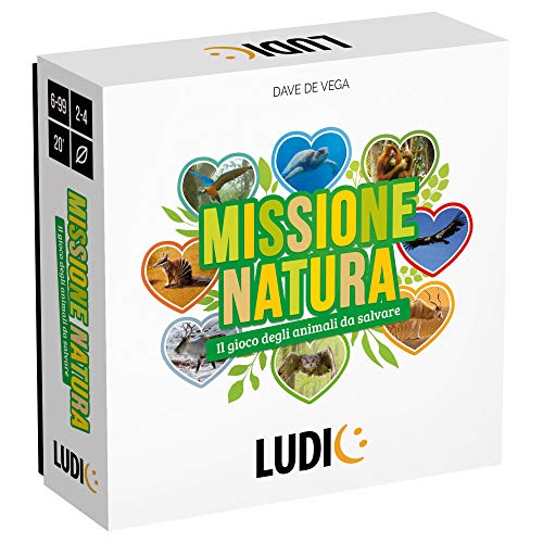 Headu Ludic Mission Nature Das Spiel der Tiere zum Retten It27576 Gesellschaftsspiel für die Familie für 2-4 Spieler Made in Italy Headu Ludic Mission Nature Das Spiel der Tiere zum Retten It27576 Gesellschaftsspiel für die Familie für 2-4 Spieler Made in Italy von Headu