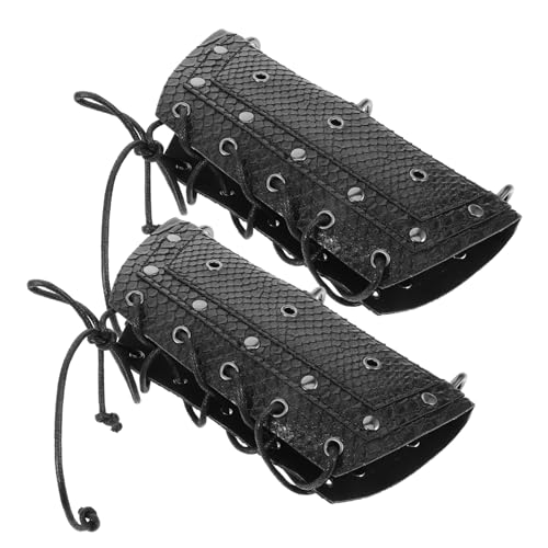 Healeved 1 Paar Punk Arm Sleeves für Halloween Cosplay und Partys Bequeme Handgefertigte Armstulpen mit Einzigartigem Design und Spezialnähtechnik Healeved 1 Paar Punk Arm Sleeves für Halloween Cosplay und Partys Bequeme Handgefertigte Armstulpen mit Einzigartigem Design und Spezialnähtechnik von Healeved