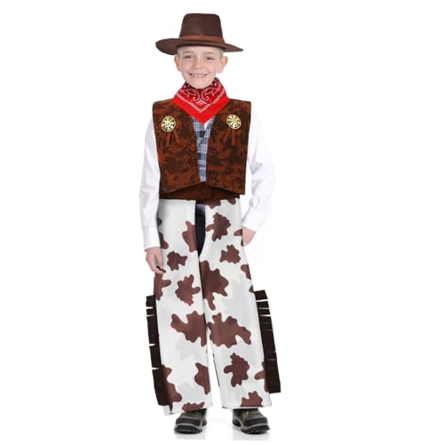 Healeved 1 Satz -Cowboy Cosplay-Kostüm für Kleinkinder Cowboyhut für Jungen Halloween-Kostüme für Jungen Halloween-Cowboy-Kostüm Cowboyweste für Acetat Healeved 1 Satz -Cowboy Cosplay-Kostüm für Kleinkinder Cowboyhut für Jungen Halloween-Kostüme für Jungen Halloween-Cowboy-Kostüm Cowboyweste für Acetat von Healeved