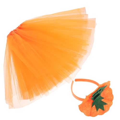 Healeved 1 Satz Kürbis Stirnband Mädchen-halloween-tutu Halloween-tutu-rock Für Halloween-haarschmuck Für Halloween -tutu -rock Orange Vlies Healeved 1 Satz Kürbis Stirnband Mädchen-halloween-tutu Halloween-tutu-rock Für Halloween-haarschmuck Für Halloween -tutu -rock Orange Vlies von Healeved