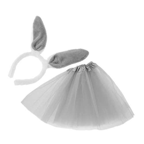 Healeved 1 Satz Osteranzug Häschen-tutu-kostüm Fälschung Stirnbänder Für Erste Tier Tutu Rock Hasenohren Fotokostüm Für Kleinkinder Mädchen- -outfit Parteiuniform Acetat Healeved 1 Satz Osteranzug Häschen-tutu-kostüm Fälschung Stirnbänder Für Erste Tier Tutu Rock Hasenohren Fotokostüm Für Kleinkinder Mädchen- -outfit Parteiuniform Acetat von Healeved
