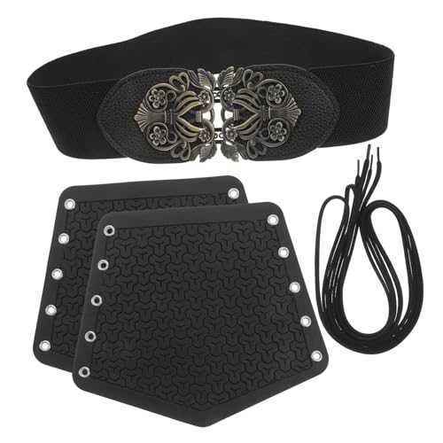 Healeved 1 Satz Retro Vintage Taillengürtel Viking Halloween Accessoires Halloween Kostümzubehör ARM -Klammer für Halloween Renaissance Viking Kostüm Cosplay -Kostümzubehör Seil von Healeved