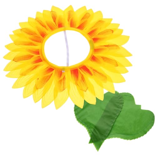 Healeved 1 Satz Sonnenblumenkopfschmuckhandschuh Set Party Blumen- Kostüm mit Blumenkopfschmuck Blumenkostüm -Kit Damen -Sonnenblumenkostüm Sonnenblume Kopfstück Seidentuch Healeved 1 Satz Sonnenblumenkopfschmuckhandschuh Set Party Blumen- Kostüm mit Blumenkopfschmuck Blumenkostüm -Kit Damen -Sonnenblumenkostüm Sonnenblume Kopfstück Seidentuch von Healeved