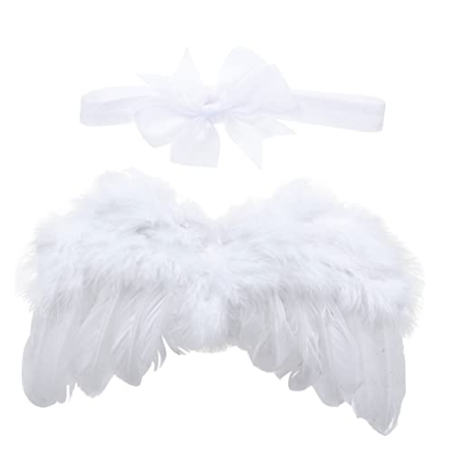 Healeved 1 Set Engelsflügel Set Weihnachtsfeier Engel Kostüme Engel Kostüm Cosplay Kostüm Neugeborene Engelsflügel Kostüm Flügel Engelsflügel Engel Stirnband Flügel Kostüm Weiß Healeved 1 Set Engelsflügel Set Weihnachtsfeier Engel Kostüme Engel Kostüm Cosplay Kostüm Neugeborene Engelsflügel Kostüm Flügel Engelsflügel Engel Stirnband Flügel Kostüm Weiß von Healeved