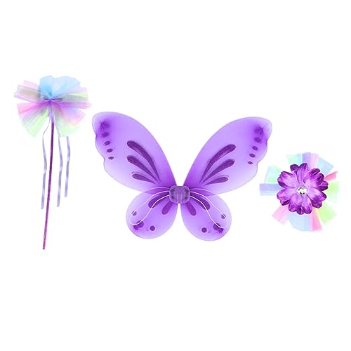 Healeved 1 Set Flügel Feenstab Dreiteiliges Set Flügel Requisiten Cosplay Flügel Kopfschmuck Flügel Foto Requisiten Flügel Haarspange Darbietungs Requisiten Zufällige Farbe Healeved 1 Set Flügel Feenstab Dreiteiliges Set Flügel Requisiten Cosplay Flügel Kopfschmuck Flügel Foto Requisiten Flügel Haarspange Darbietungs Requisiten Zufällige Farbe von Healeved