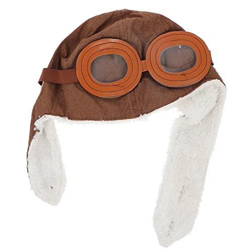 Healeved 1 Stück Einzelkindermütze für Winter Kreative Fliegermütze Baumwolle Kuschelige Pilotenmütze für und Leichte Mütze Kaffee für Kalte und Healeved 1 Stück Einzelkindermütze für Winter Kreative Fliegermütze Baumwolle Kuschelige Pilotenmütze für und Leichte Mütze Kaffee für Kalte und von Healeved