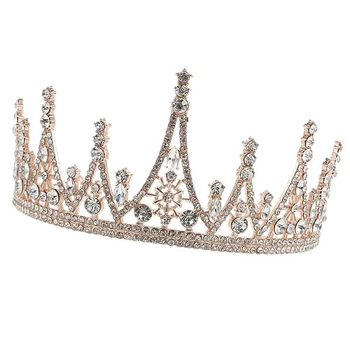 Healeved 1 Stück Roségold Haarband Headdress für Geburtstagsfeiern Fotografie Requisiten Hochwertige Haardekoration für Mädchen Healeved 1 Stück Roségold Haarband Headdress für Geburtstagsfeiern Fotografie Requisiten Hochwertige Haardekoration für Mädchen von Healeved