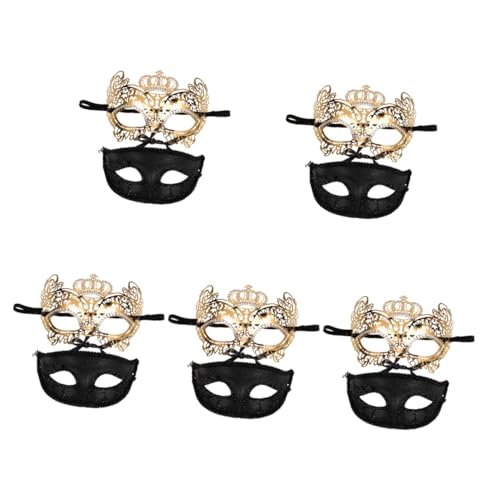 Healeved 10 Halloween Cosplay Masken Mysterious Halbmaske für Karneval Masquerade und Kostümparty Leichte und Bequeme Verkleidung für Damen und Herren Healeved 10 Halloween Cosplay Masken Mysterious Halbmaske für Karneval Masquerade und Kostümparty Leichte und Bequeme Verkleidung für Damen und Herren von Healeved