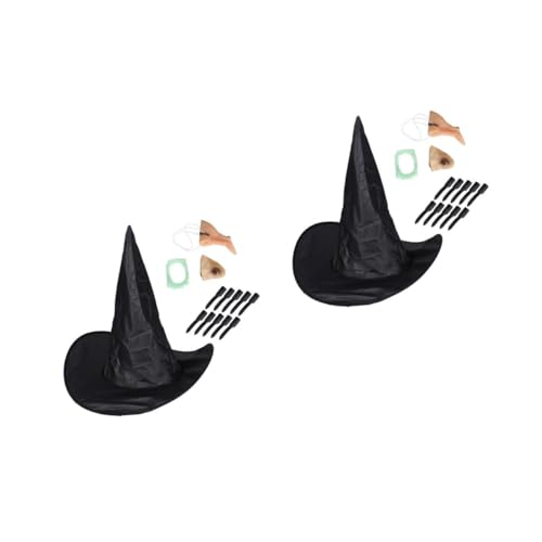 Healeved 10 Hexendekorationskit Halloween-hexe-dekorationen Halloween Hexenhut Hexen -halloween -kostüm Healeved 10 Hexendekorationskit Halloween-hexe-dekorationen Halloween Hexenhut Hexen -halloween -kostüm von Healeved