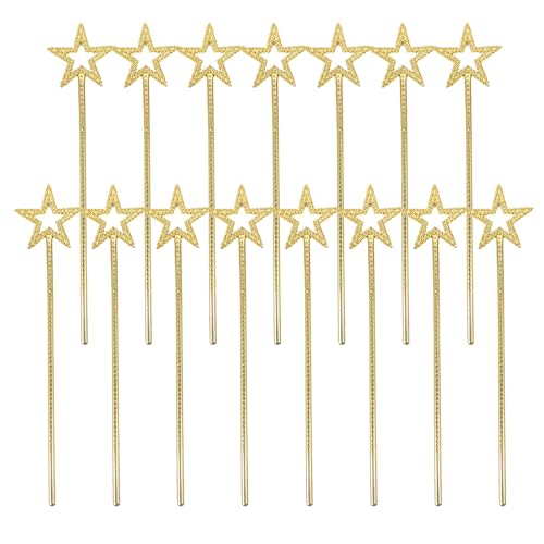 Healeved 15er Set Feenstab mit Hohlstern – Kunststoff-Zauberstab, Halloween-Kostüm-Accessoire, Königin/Cosplay Requisite für Kinder Healeved 15er Set Feenstab mit Hohlstern – Kunststoff-Zauberstab, Halloween-Kostüm-Accessoire, Königin/Cosplay Requisite für Kinder von Healeved