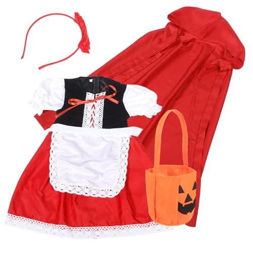 Healeved 1Satz Märchenkostüm Für Kapuzenumhang Halloween Weihnachtskostüm Für Karneval Fasching von Healeved