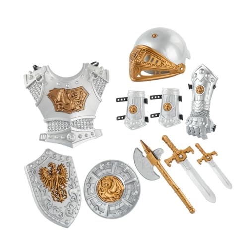 Healeved 1Satz Ritter Kostüm Teiliges Cosplay für Jungen für Halloween Kostümpartys Rollenspiele Schwertern Healeved 1Satz Ritter Kostüm Teiliges Cosplay für Jungen für Halloween Kostümpartys Rollenspiele Schwertern von Healeved
