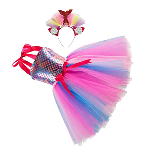 Healeved 1Satz Rock Kostüm Für Cosplay Prop Elegantes Partykleid Mit Netzstoff Für Geburtstagsfeiern Festliche Anlässe Jahre Haaraccessoire Healeved 1Satz Rock Kostüm Für Cosplay Prop Elegantes Partykleid Mit Netzstoff Für Geburtstagsfeiern Festliche Anlässe Jahre Haaraccessoire von Healeved