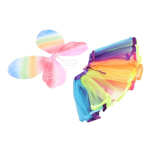Healeved 1Satz Schmetterlingskostümflügel für Tutu Rock Perfektes Outfit für Karneval Ball Geburtstagsfeiern Tanzveranstaltungen Teiliges Healeved 1Satz Schmetterlingskostümflügel für Tutu Rock Perfektes Outfit für Karneval Ball Geburtstagsfeiern Tanzveranstaltungen Teiliges von Healeved