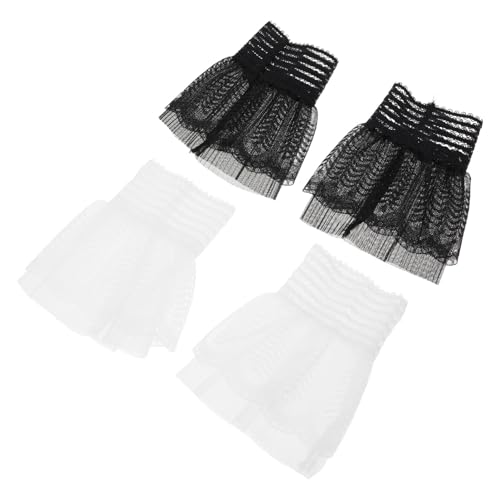 Healeved 2 Paar Abnehmbare Spitzenärmel Braut Spitzen Handgelenkmanschetten Spitzen Armmanschette Elegante Handgelenkverzierungen Braut Handgelenkmanschetten Spitzenmanschetten Für Healeved 2 Paar Abnehmbare Spitzenärmel Braut Spitzen Handgelenkmanschetten Spitzen Armmanschette Elegante Handgelenkverzierungen Braut Handgelenkmanschetten Spitzenmanschetten Für von Healeved