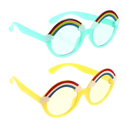 Healeved 2 Paare Sonnenbrillen für Sonnenbrille für Mädchen Sonnenbrille für Kid Sonnenbrille Sonnenbrille Kinderbrille für Sonnenbrillen-Gastgeschenke Stk Grün Healeved 2 Paare Sonnenbrillen für Sonnenbrille für Mädchen Sonnenbrille für Kid Sonnenbrille Sonnenbrille Kinderbrille für Sonnenbrillen-Gastgeschenke Stk Grün von Healeved
