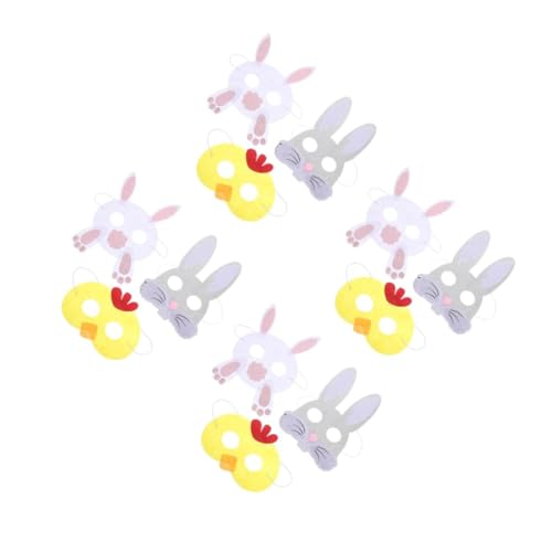 Healeved 2 Sätze Kinderkostüme Kostüm-requisiten Für Osterparty Kostümzubehör Zu Ostern Cosplay-kostüm-stütze Osterpartyzubehör Kaninchen-cosplay Filzstoff 3 Stück * 2 Healeved 2 Sätze Kinderkostüme Kostüm-requisiten Für Osterparty Kostümzubehör Zu Ostern Cosplay-kostüm-stütze Osterpartyzubehör Kaninchen-cosplay Filzstoff 3 Stück * 2 von Healeved