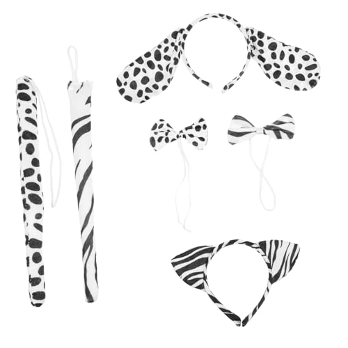 Healeved 2 Sätze Tierisches Stirnband mit Schleifen und Schwänzen Cartoon Haar Accessoires für Jungen und Mädchen Vielseitiges Kostüm Zubehör für Party Cosplay und Fotoshootings Healeved 2 Sätze Tierisches Stirnband mit Schleifen und Schwänzen Cartoon Haar Accessoires für Jungen und Mädchen Vielseitiges Kostüm Zubehör für Party Cosplay und Fotoshootings von Healeved