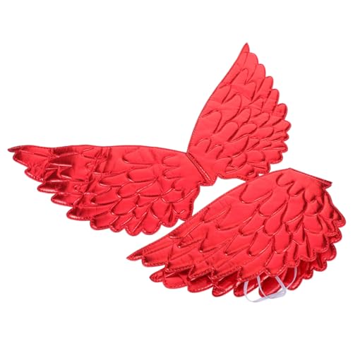 Healeved 2 Stück Bunte Schmetterlingsflügel für Mädchen Halloween Kostüm Flügel Leichte Schnell Anziehbare Feen Einhornflügel für Karneval Party Bühne und Verkleidung von Healeved