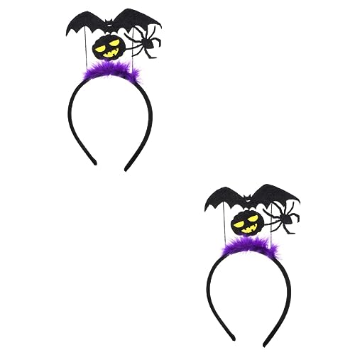 Healeved 2 Stück Cosplay Haarschmuck Halloween Stirnband mit Geisteraugen Leichtes Party Haarreif für Erwachsene Dekoratives Fotoaccessoire für Festival Kostüm und Karneval von Healeved