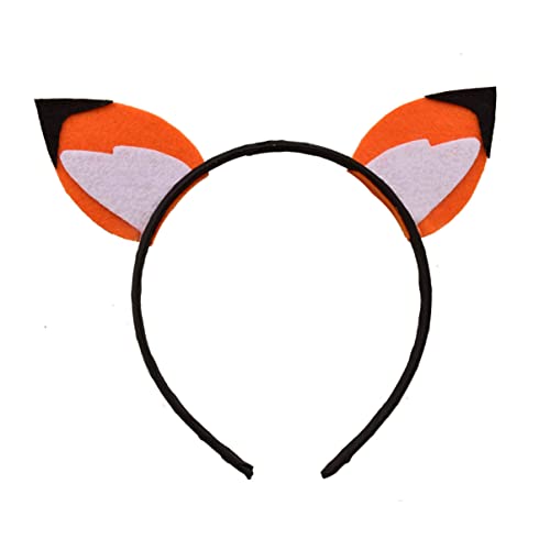Healeved 2 Stück Fuchs-Anziehset Kleid Cosplay-Rock für Mädchen Rock mit Haarband von Healeved