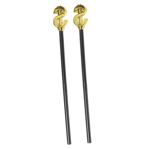 Healeved 2 Stück Halloween Gehstock Deko S-förmiger Walking Cane Prop für Halloween Kostüm Party Zubehör Detailreiches Design für Hexen Maskenbälle als Gruselige Bühnenrequisite Healeved 2 Stück Halloween Gehstock Deko S-förmiger Walking Cane Prop für Halloween Kostüm Party Zubehör Detailreiches Design für Hexen Maskenbälle als Gruselige Bühnenrequisite von Healeved