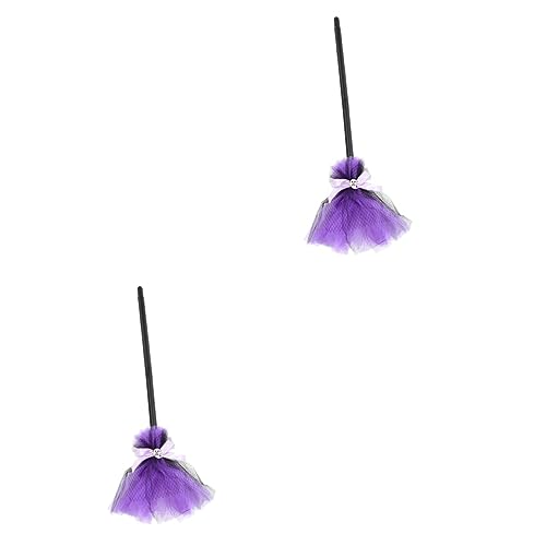 Healeved 2 Stück Halloween Hexenbesen aus Sicherem Material Dekorativer Faltbarer Besen für Halloween Party Cosplay und Bühnenauftritte Vielseitiges Partydekor und Hexenkostüm Zubehör Healeved 2 Stück Halloween Hexenbesen aus Sicherem Material Dekorativer Faltbarer Besen für Halloween Party Cosplay und Bühnenauftritte Vielseitiges Partydekor und Hexenkostüm Zubehör von Healeved