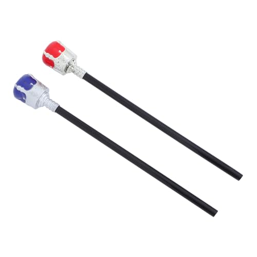 Healeved 2 Stück Halloween Kinderpersonal Kinderstockspielzeug Vintage Staff Requene Stick Königin Spazierstock Königszepter Kostümzubehör Cosplay Rohrstock Stütze Plastik Healeved 2 Stück Halloween Kinderpersonal Kinderstockspielzeug Vintage Staff Requene Stick Königin Spazierstock Königszepter Kostümzubehör Cosplay Rohrstock Stütze Plastik von Healeved