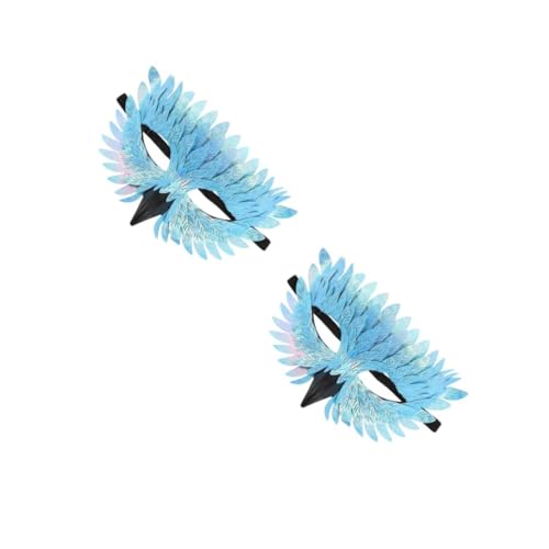 Healeved 2 Stück Halloween Vogelmaske mit Schnabel Halbe Gesichtsmaskerade für Erwachsene Langlebige Eulen-kostümaccessoire Feine Verarbeitung Wiederverwendbar für Karneval und Cosplay Healeved 2 Stück Halloween Vogelmaske mit Schnabel Halbe Gesichtsmaskerade für Erwachsene Langlebige Eulen-kostümaccessoire Feine Verarbeitung Wiederverwendbar für Karneval und Cosplay von Healeved