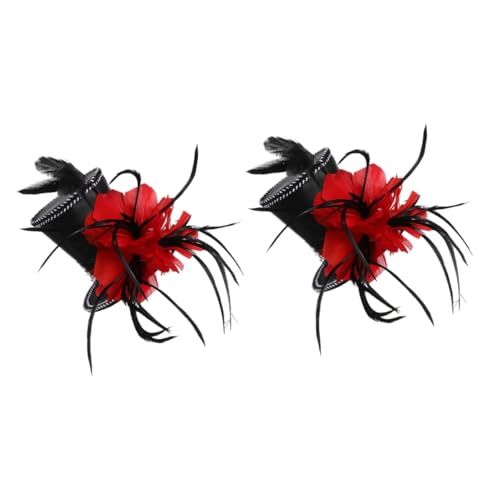 Healeved 2 Stück Hut Kopfbedeckung mit Accessoire Leichtes Bequemes Halloween Headdress für Frauen Vielseitige Verwendung für Partys Hochzeiten Feiern Robuste Langlebige Konstruktion Healeved 2 Stück Hut Kopfbedeckung mit Accessoire Leichtes Bequemes Halloween Headdress für Frauen Vielseitige Verwendung für Partys Hochzeiten Feiern Robuste Langlebige Konstruktion von Healeved