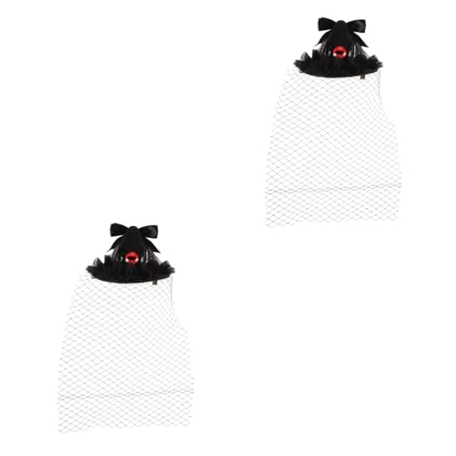 Healeved 2 Stück Kleiner Haarclip Eleganter Fascinator Haaraccessoire für Damen Retro Party Karneval Maskerade Cosplay und Mehr Leichtes Design für Einen Tollen Look Healeved 2 Stück Kleiner Haarclip Eleganter Fascinator Haaraccessoire für Damen Retro Party Karneval Maskerade Cosplay und Mehr Leichtes Design für Einen Tollen Look von Healeved