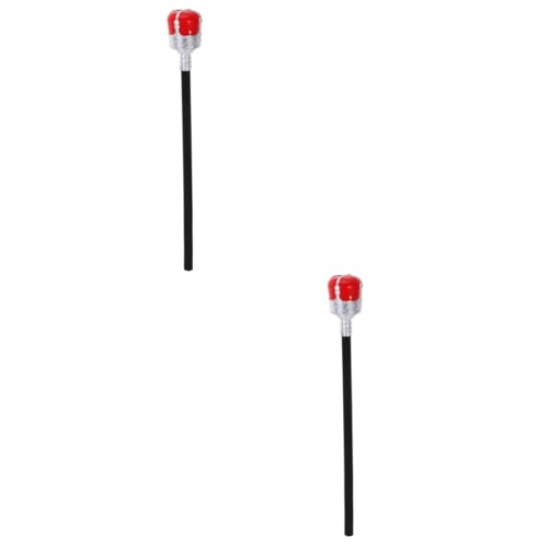 Healeved 2 Stück Königszepter Karneval Zubehör für Halloween und Erwachsene Lustiger Cosplay Stock mit Design Leicht und Tragbar für Partys und Dekoration Healeved 2 Stück Königszepter Karneval Zubehör für Halloween und Erwachsene Lustiger Cosplay Stock mit Design Leicht und Tragbar für Partys und Dekoration von Healeved