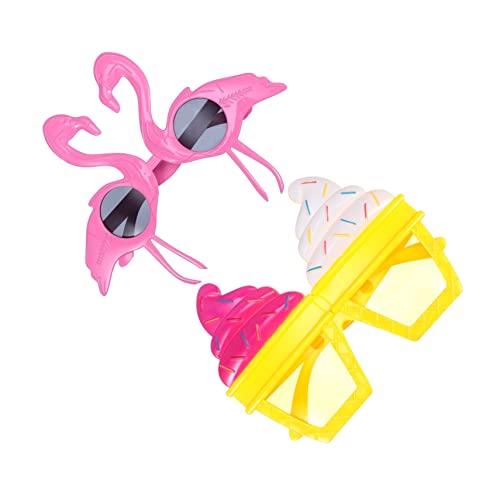 Healeved 2 Stück LED Festivalbrille Kreative Partybrille mit Witzigem Design für Maskerade und Cosplay Leicht und Tragbar für Fotos und Festliche Anlässe Healeved 2 Stück LED Festivalbrille Kreative Partybrille mit Witzigem Design für Maskerade und Cosplay Leicht und Tragbar für Fotos und Festliche Anlässe von Healeved