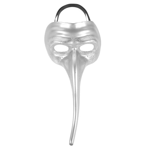 Healeved 2 Stück Masquerade Party Maske Damen Langnase Kunststoff Halloween Kostüm Party Zubehör und Modisch für Karneval Cosplay und Festliche Anlässe Healeved 2 Stück Masquerade Party Maske Damen Langnase Kunststoff Halloween Kostüm Party Zubehör und Modisch für Karneval Cosplay und Festliche Anlässe von Healeved