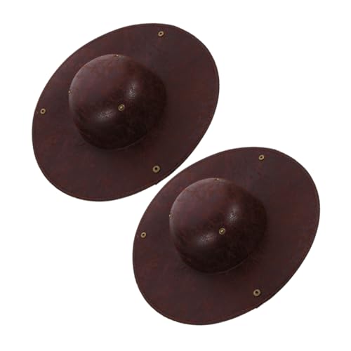Healeved 2 Stück Piratenhut für Damen Tricorn Hüte Perfektes Kostümzubehör für Halloween und Mottopartys Wiederverwendbares Design Einzigartiger Look für Jede von Healeved