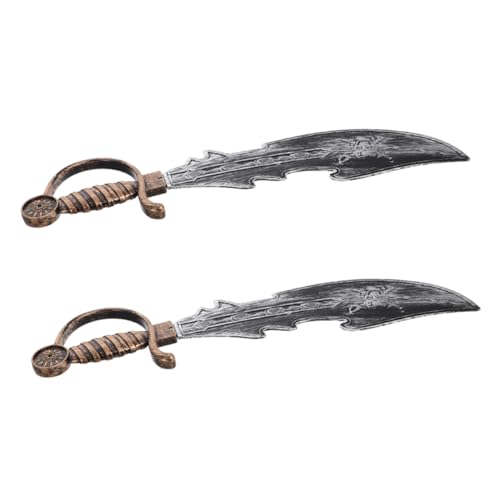 Healeved 2 Stück Piratenmachete Römisches Cosplay Ritterschwert Piratenschwert -stütze Kid Pirate Sword Kostümspielschwert Spielzeugschwert Kostüm Requisite Plastik Healeved 2 Stück Piratenmachete Römisches Cosplay Ritterschwert Piratenschwert -stütze Kid Pirate Sword Kostümspielschwert Spielzeugschwert Kostüm Requisite Plastik von Healeved