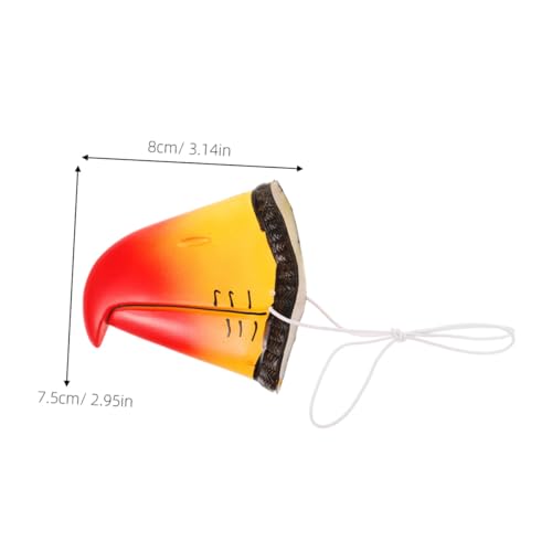Healeved 2 Stück Realistische Schnabel Nase Vinyl Tierkostüm Requisite Leicht Halloween Karneval Party Cosplay Zubehör für Langes Tragen Healeved 2 Stück Realistische Schnabel Nase Vinyl Tierkostüm Requisite Leicht Halloween Karneval Party Cosplay Zubehör für Langes Tragen von Healeved
