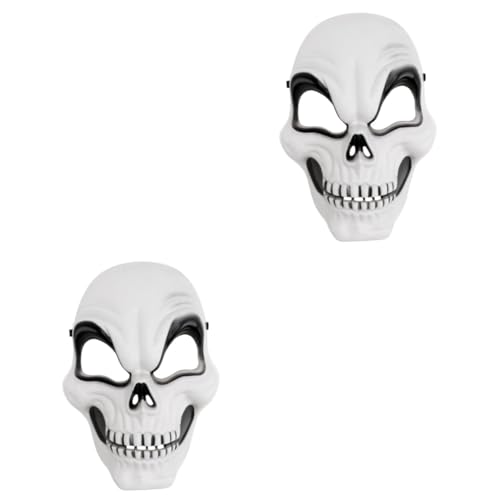Healeved 2 Stück Schädelmaske Skelettmaske Halloween -partymasken Maske Festival Schmücken Halloween Beängstigende Masken Ghul Realistisch Kostüm Maske Gruselig Healeved 2 Stück Schädelmaske Skelettmaske Halloween -partymasken Maske Festival Schmücken Halloween Beängstigende Masken Ghul Realistisch Kostüm Maske Gruselig von Healeved